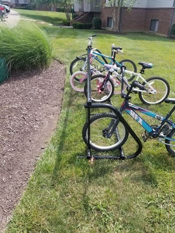 Bike Rack at Tall Timber Apartments, Cincinnati, OH, 45241